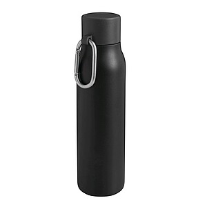 Vacuum drinking bottle, black