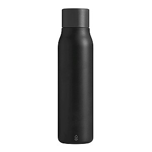 Vacuum drinking bottle, black