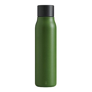 Vacuum drinking bottle, green