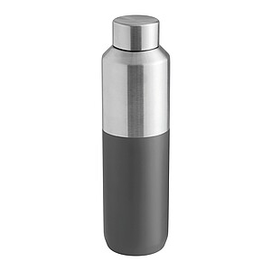 Vacuum drinking bottle, grey