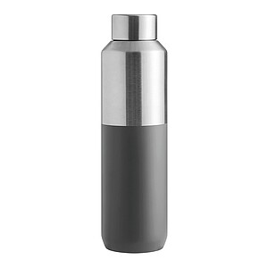 Vacuum drinking bottle, grey