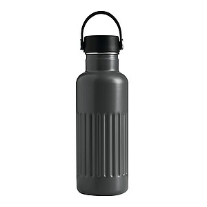Vacuum drinking bottle, grey