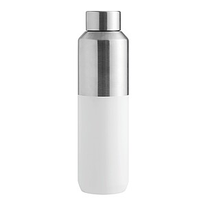 Vacuum drinking bottle, white