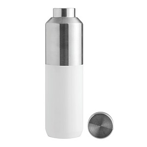 Vacuum drinking bottle, white