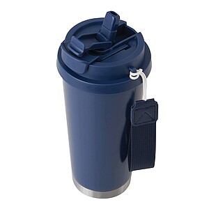 Vacuum insulated drinking bottle 500 ml, navy blue