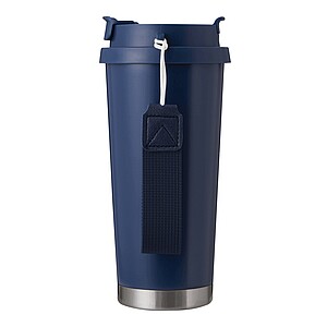Vacuum insulated drinking bottle 500 ml, navy blue