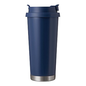 Vacuum insulated drinking bottle 500 ml, navy blue
