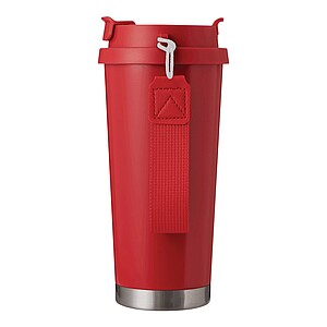 Vacuum insulated drinking bottle 500 ml, red