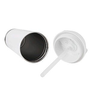 Vacuum insulated drinking bottle 500 ml, white