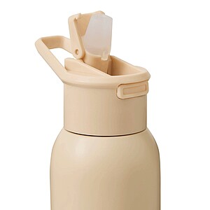 Vacuum insulated drinking bottle 600 ml, beige