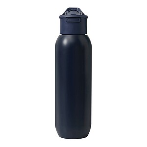 Vacuum insulated drinking bottle 600 ml, navy blue