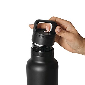 Vacuum insulated drinking bottle 750 ml, black