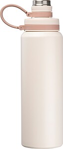Vacuum stainless steel drinking bottle, 800ml, beige