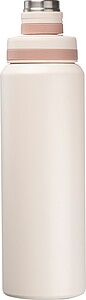 Vacuum stainless steel drinking bottle, 800ml, beige