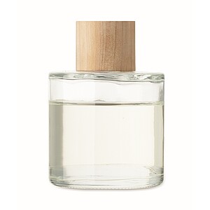 Vanilla aroma reed diffuser, transparent