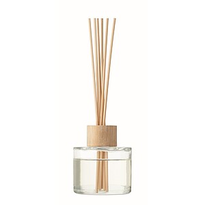 Vanilla aroma reed diffuser, transparent