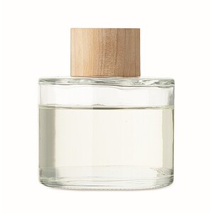 Vanilla aroma reed diffuser, transparent