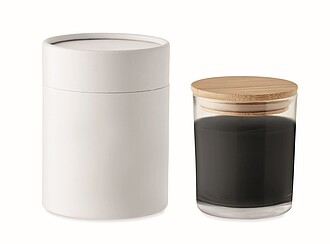 Vanilla fragranced wax candle 120gr