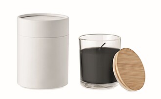 Vanilla fragranced wax candle 120gr