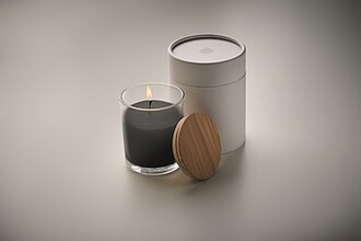 Vanilla fragranced wax candle 120gr