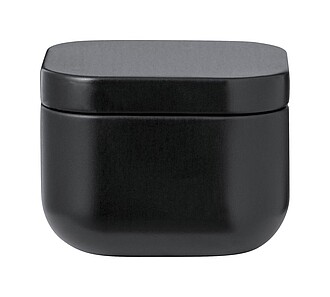 Vanilla scented candle, black