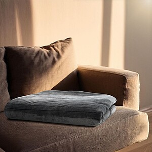 VANILLA SEASON AVARUA Soft and warm blanket, grey