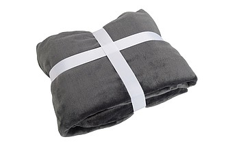 VANILLA SEASON BERNINA TV blanket with sleeves, grey