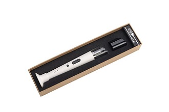 VANILLA SEASON HIKARI Rechargeable lighter, white