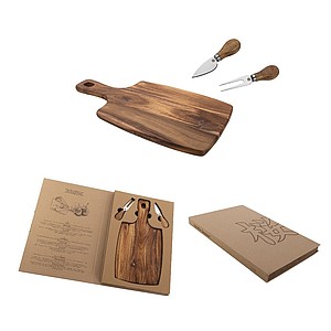VANILLA SEASON IWAKI Practical cheese serving set