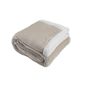 VANILLA SEASON MAGO Soft and warm blanket, beige