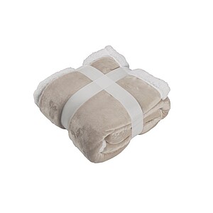VANILLA SEASON MAGO Soft and warm blanket, beige