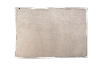 VANILLA SEASON MAGO Soft and warm blanket, beige