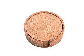 VANILLA SEASON MARIOKA Set of 4 cork coasters