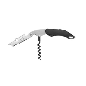 VANILLA SEASON MINNIPA Wine set of a two-lever metal corkscrew and vacuum stopper