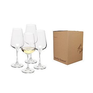 VANILLA SEASON MORETON 4 - Set of four white wine glasses