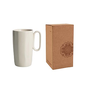 VANILLA SEASON RAIPUR Ceramic mug for Caffe latte, 330 ml, white