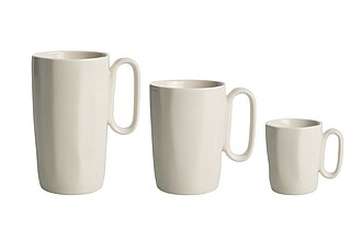 VANILLA SEASON RAIPUR Ceramic mug for Caffe latte, 330 ml, white