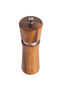 VANILLA SEASON SABARI Elegant salt and pepper mill set with a stand