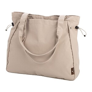 VANILLA SEASON TAMALA Elegant shopping and leisure bag, beige