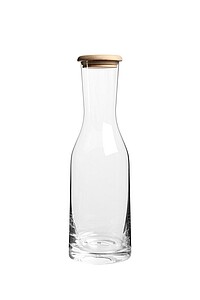 VANILLA SEASON WAINUI Elegant Bohemia Crystal glass carafe with a wooden lid, 1,2l