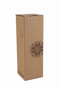 VANILLA SEASON WAINUI Elegant Bohemia Crystal glass carafe with a wooden lid, 1,2l