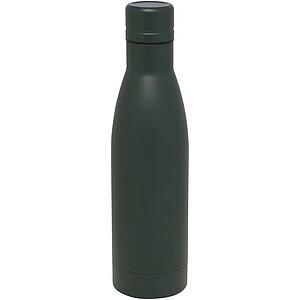 Vasa 500 ml RCS certified recycled stainless steel copper vacuum insulated bottle, green flash