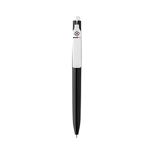 Vibe GRS certified R-ABS pen with ultra glide ink, black