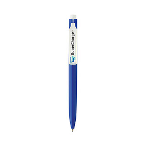 Vibe GRS certified R-ABS pen with ultra glide ink, blue