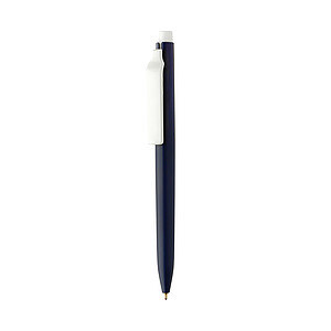 Vibe GRS certified R-ABS pen with ultra glide ink, navy blue