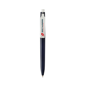 Vibe GRS certified R-ABS pen with ultra glide ink, navy blue