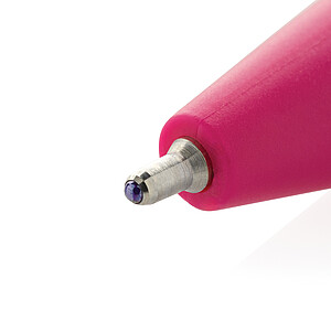 Vibe GRS certified R-ABS pen with ultra glide ink, pink