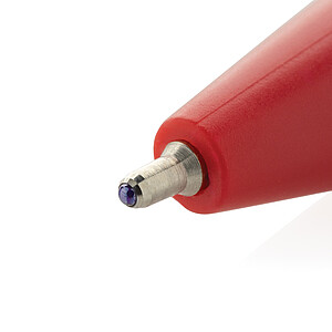 Vibe GRS certified R-ABS pen with ultra glide ink, red