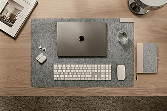VINGA Albon GRS recycled felt desk pad