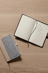 VINGA Albon GRS recycled felt notebook